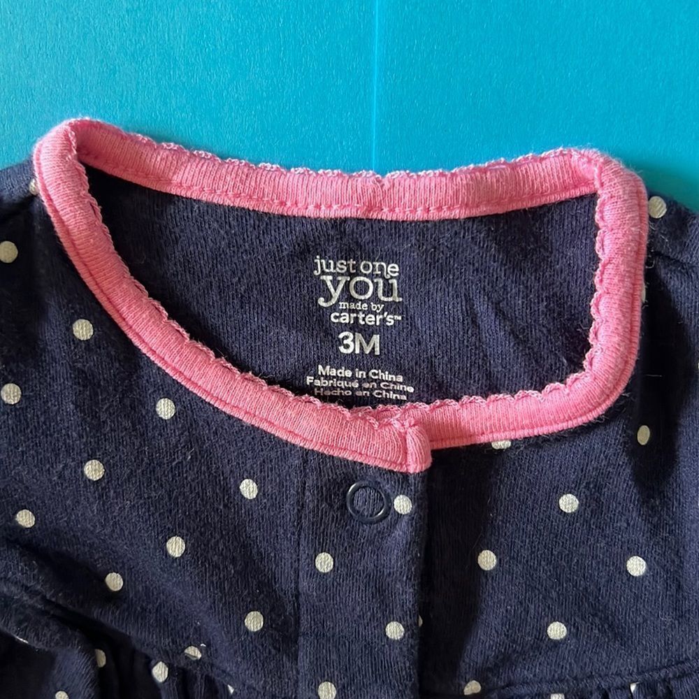 🛍 Cute Little Girls Pajamas size 3 months 🛍 - Picture 3 of 6